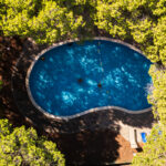 piscina in un camping in toscana